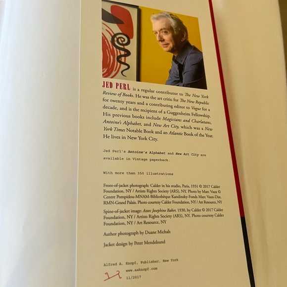 Calder “The Conquest of Time The Early years 1898-1940. Jed Perl. Hardcover NWOT - Picture 3 of 7